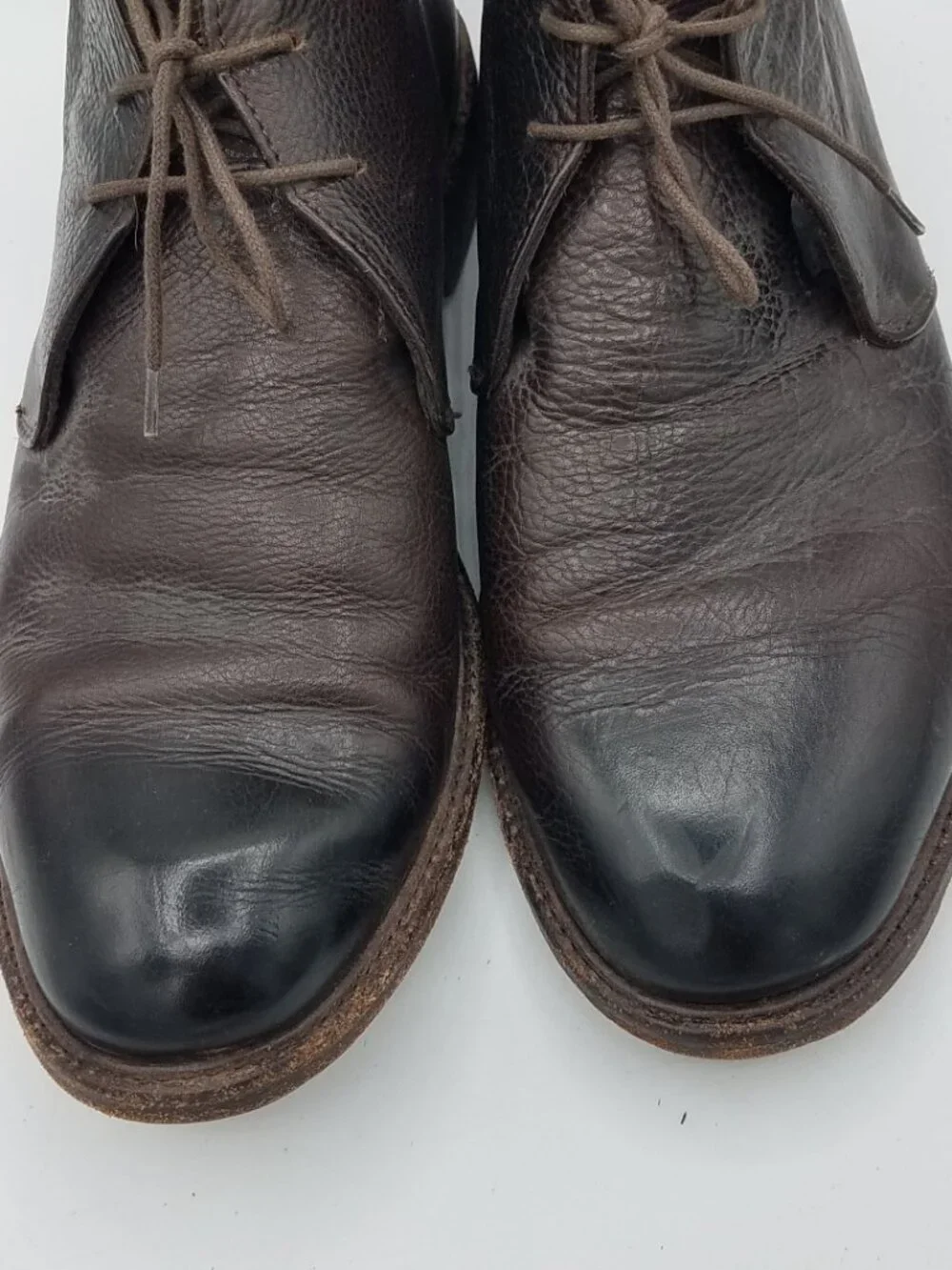 To Boot New York Adam Derrick Brown Leather Chukka Ankle Boots Mens 9